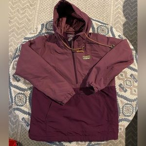 Size S LL Bean Mountain Anorak